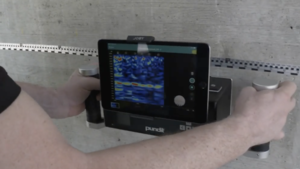 Wireless ultrasonic imaging of concrete structures video-aside thumbnail