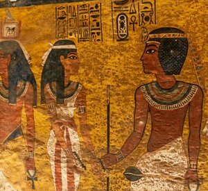 data analysis king tutankhamun burial chambers