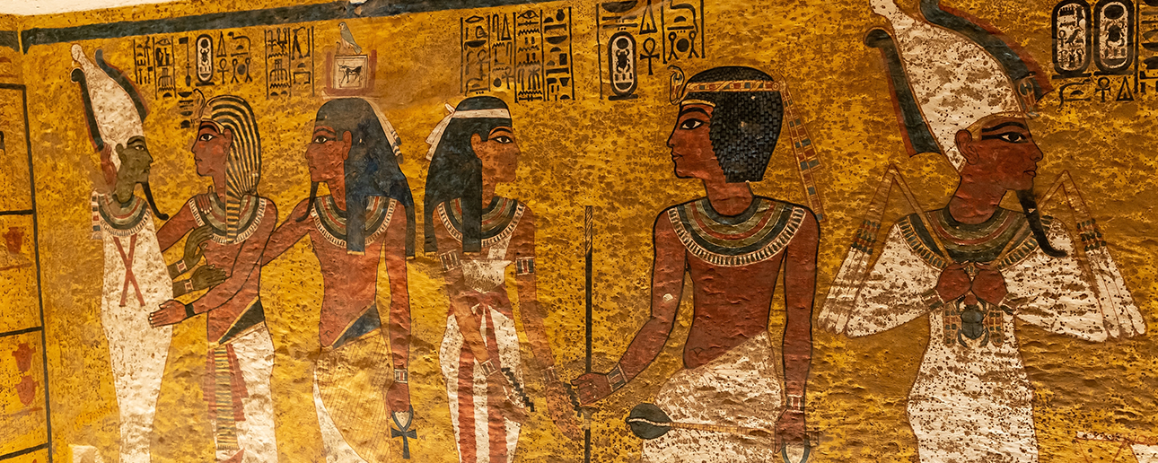 data analysis king tutankhamun burial chambers