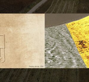 hidden roman villa Toledo GPR data analysis