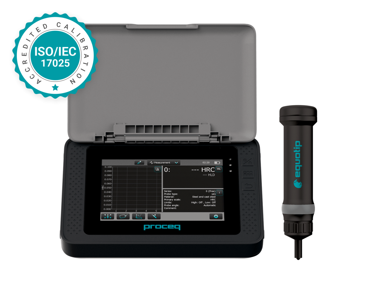 Equotip 550 UCI The leading Ultrasonic Contact Impedance measurement system with advanced capabilities