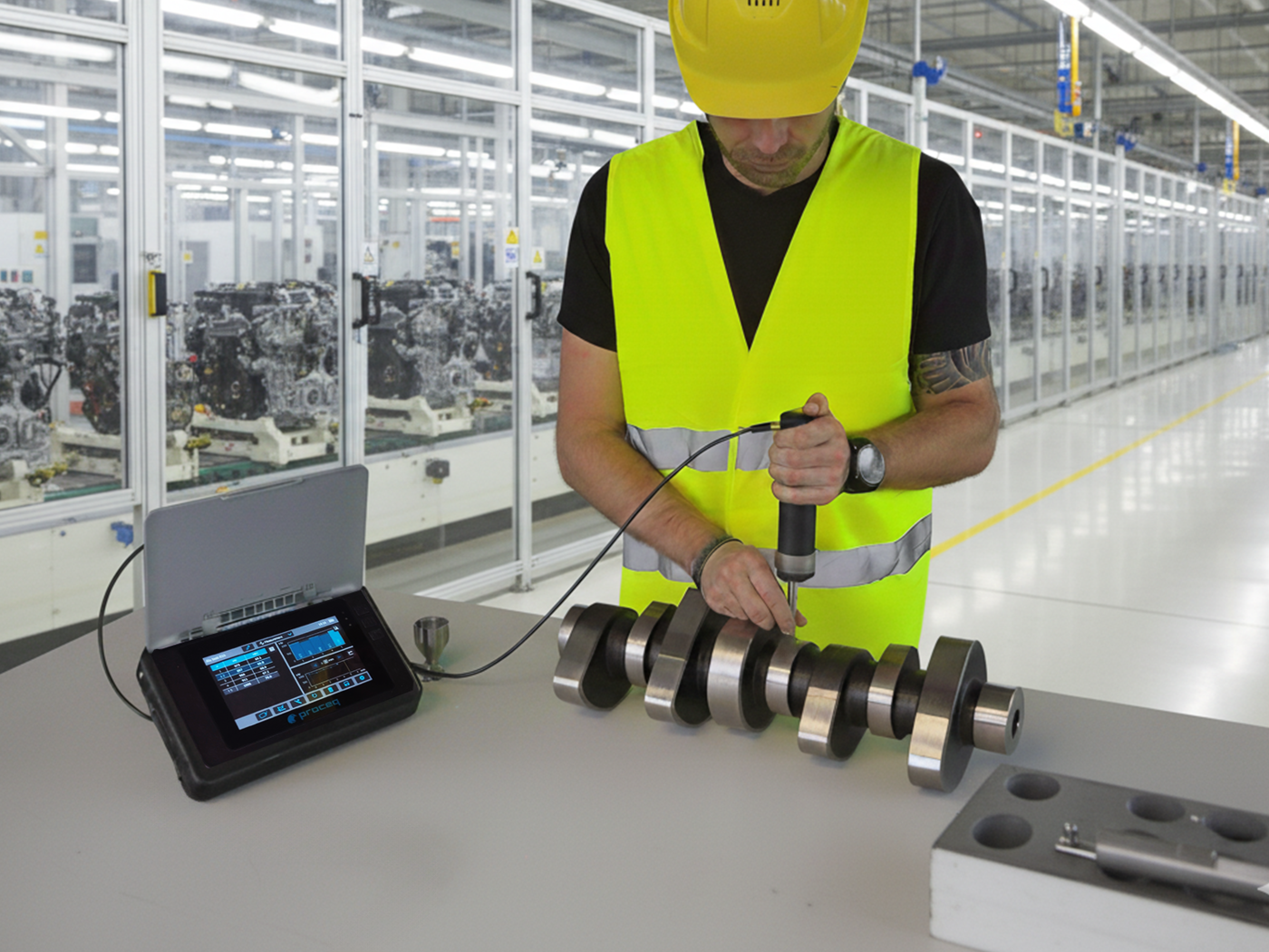 Equotip 550 UCI MOTO-03 & MOTO-08 The leading Ultrasonic Contact Impedance measurement system with advanced capabilities