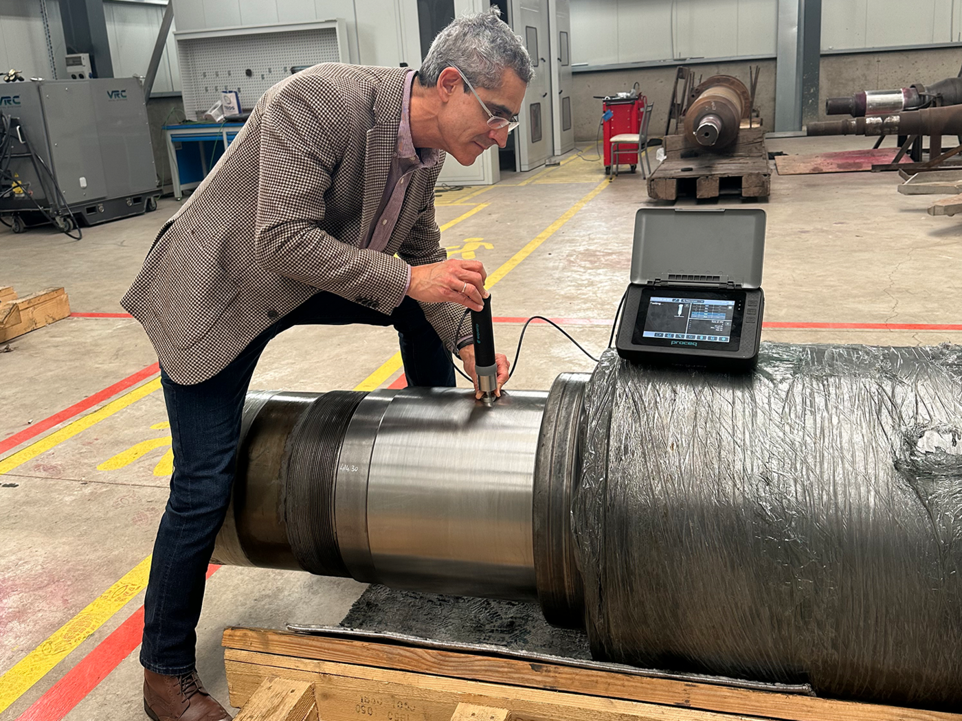 Equotip 550 UCI MOTO-03 & MOTO-08 The leading Ultrasonic Contact Impedance measurement system with advanced capabilities