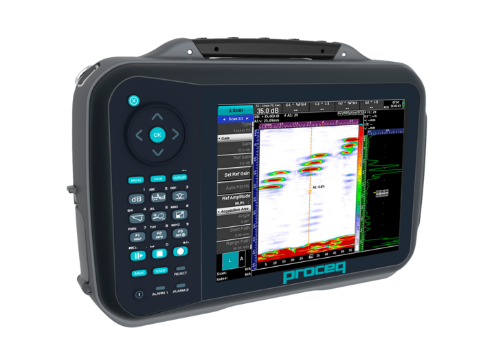 FD100 PA 16:64 ⚠ Detección de defectos en metales y materiales compuestos mediante ultrasonidos