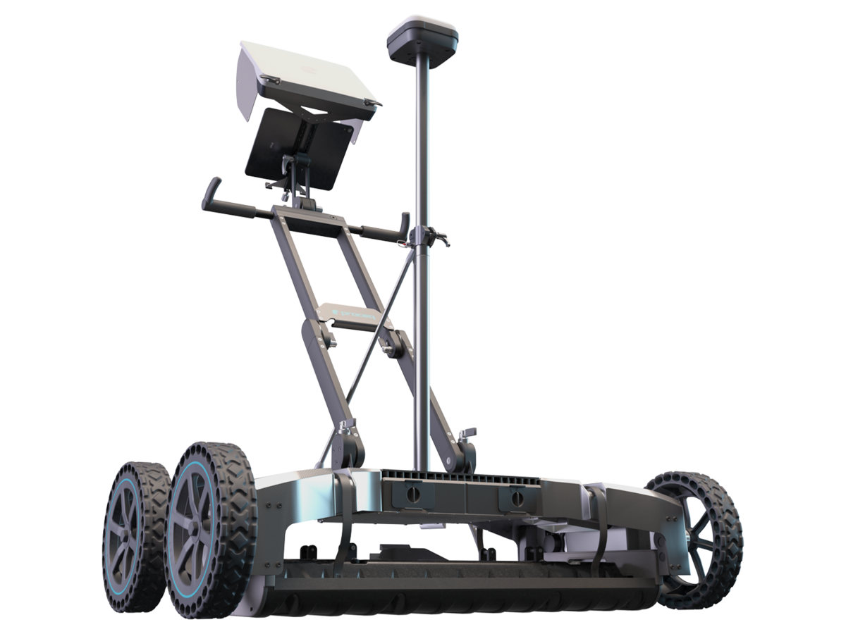 GS9000 Das effizienteste Mehrkanal-GPR-System mit 3D-Visualisierung in Echtzeit 