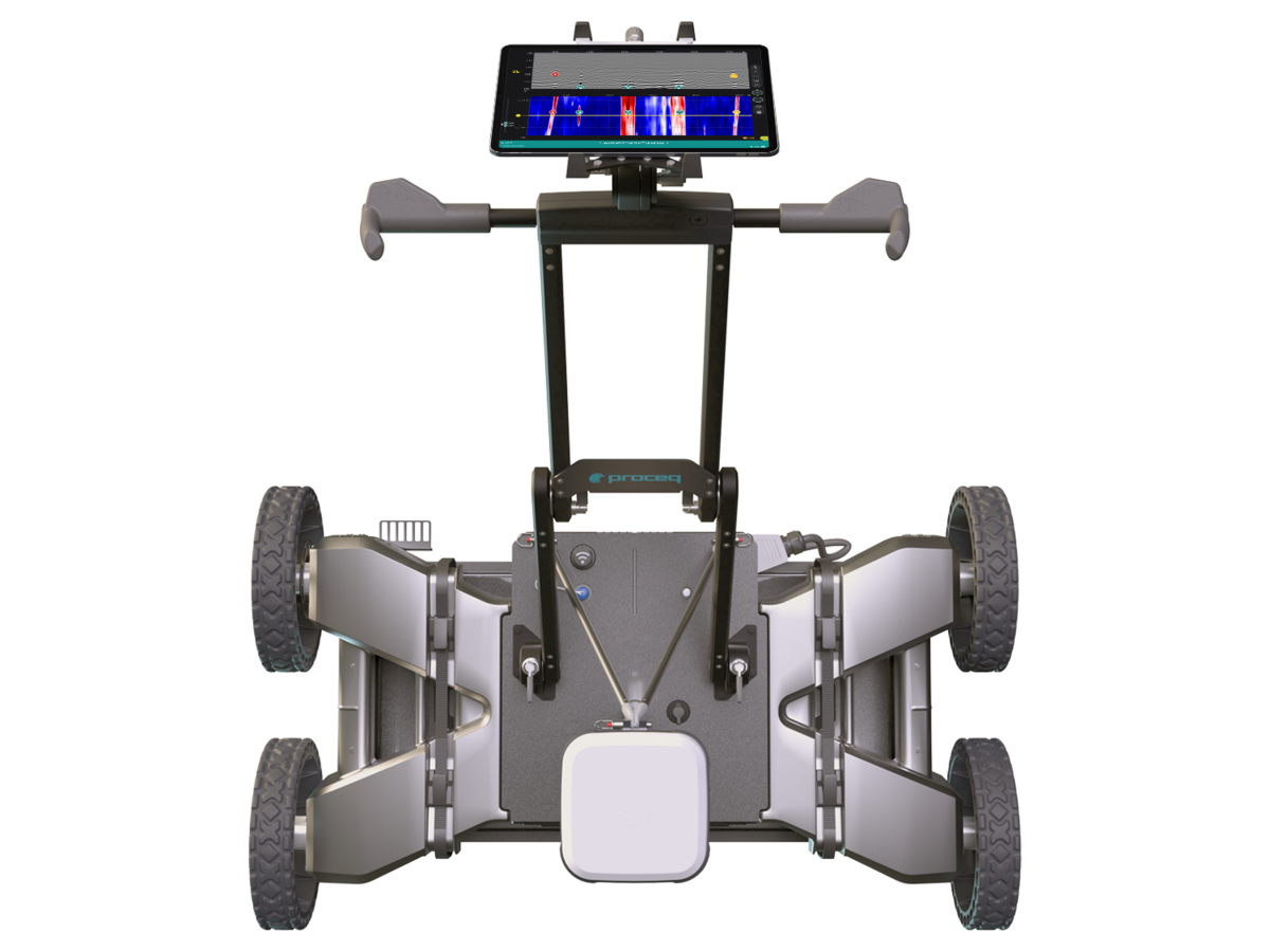 GS9000 Das effizienteste Mehrkanal-GPR-System mit 3D-Visualisierung in Echtzeit 