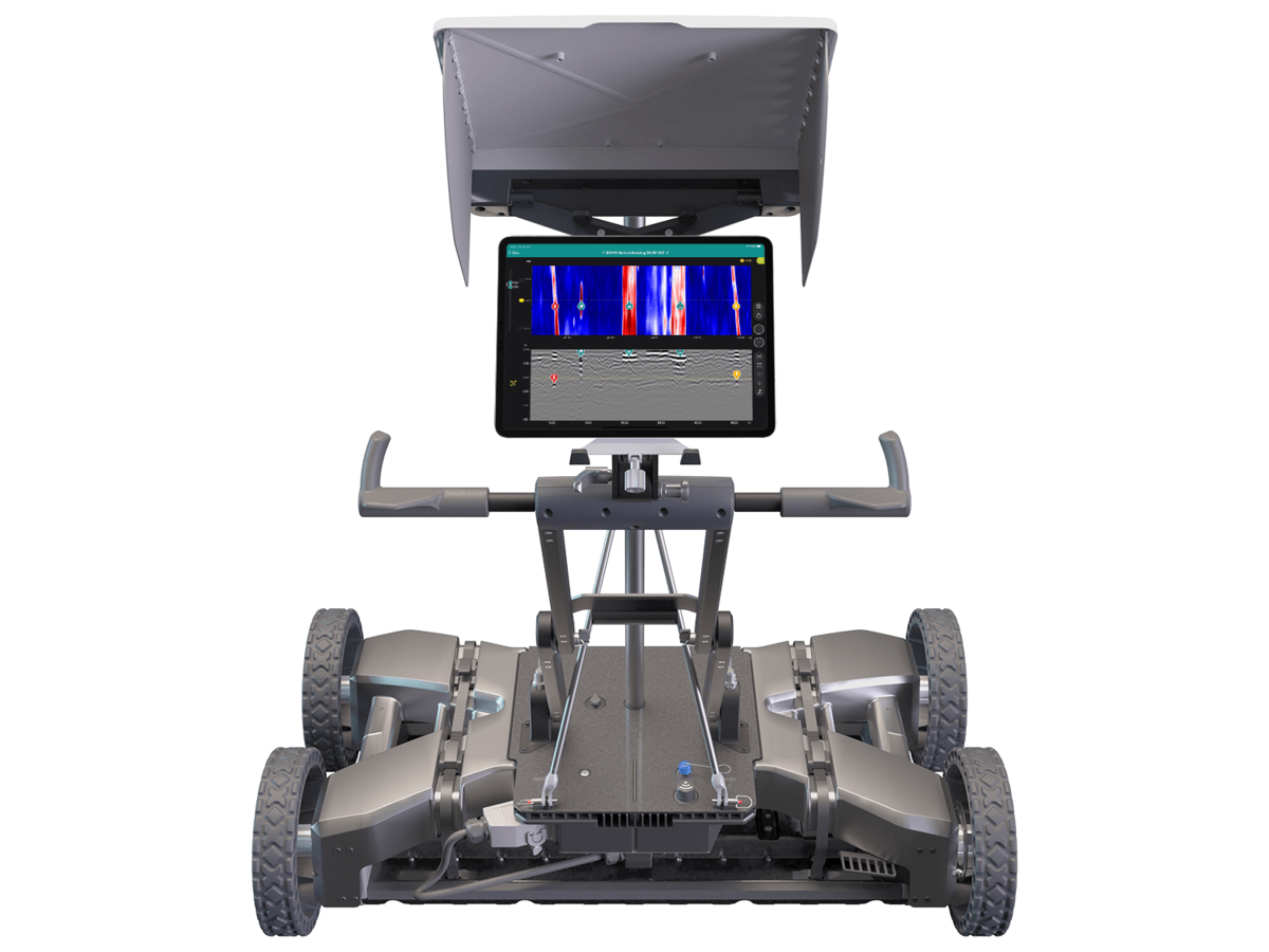 GS9000 Das effizienteste Mehrkanal-GPR-System mit 3D-Visualisierung in Echtzeit 
