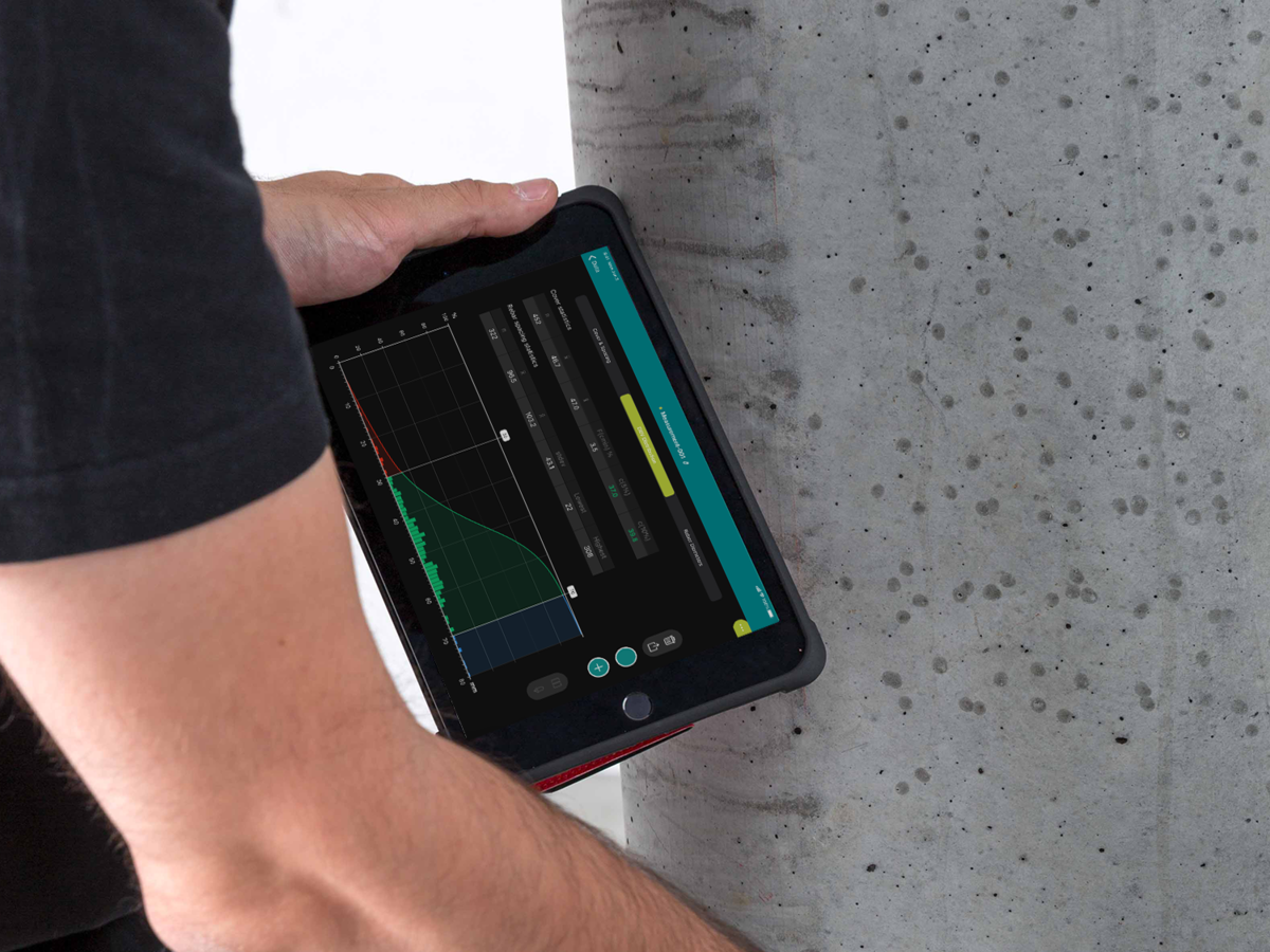 PM8000 Pro The cover meter for experts, from rebar detection to area scanning. Precise measurements with unique advanced visualization.