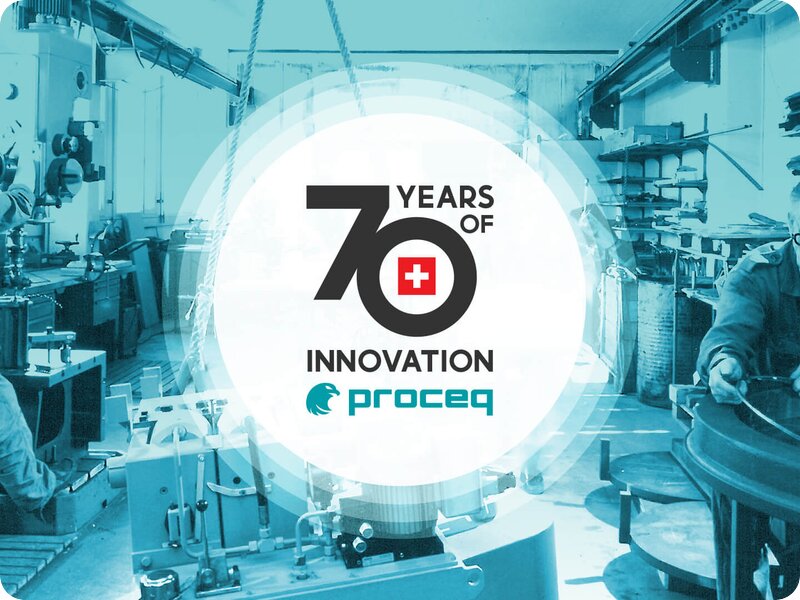 Proceq 70 year anniversary