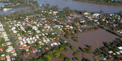 Built environment climate change