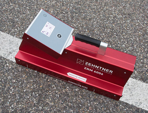 Zehntner road marking visibility retroreflectivity tester
