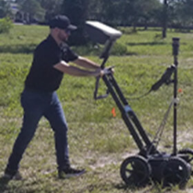 Forensic investigation subsurface mapping GPR
