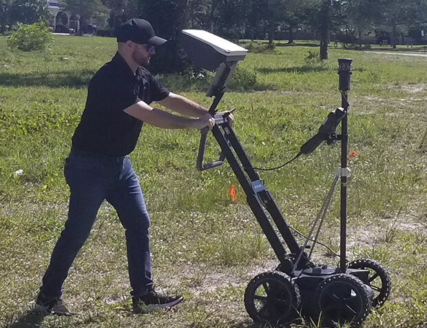 Forensic investigation subsurface mapping GPR Proceq GS8000